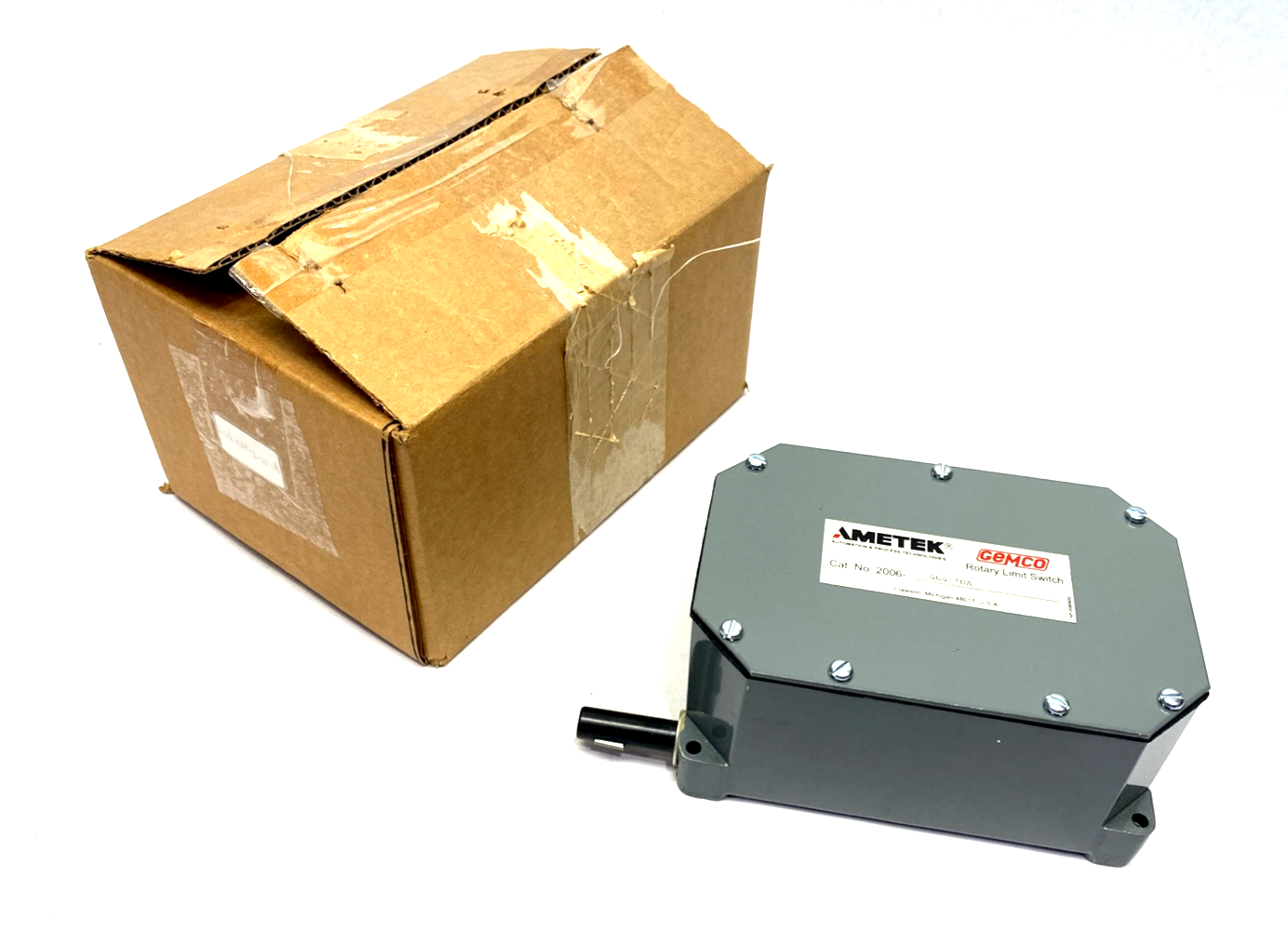 GEMCO Ametek 2006-404L10A Rotary Limit Switch, Geared 10:1 SPDT - Maverick Industrial Sales