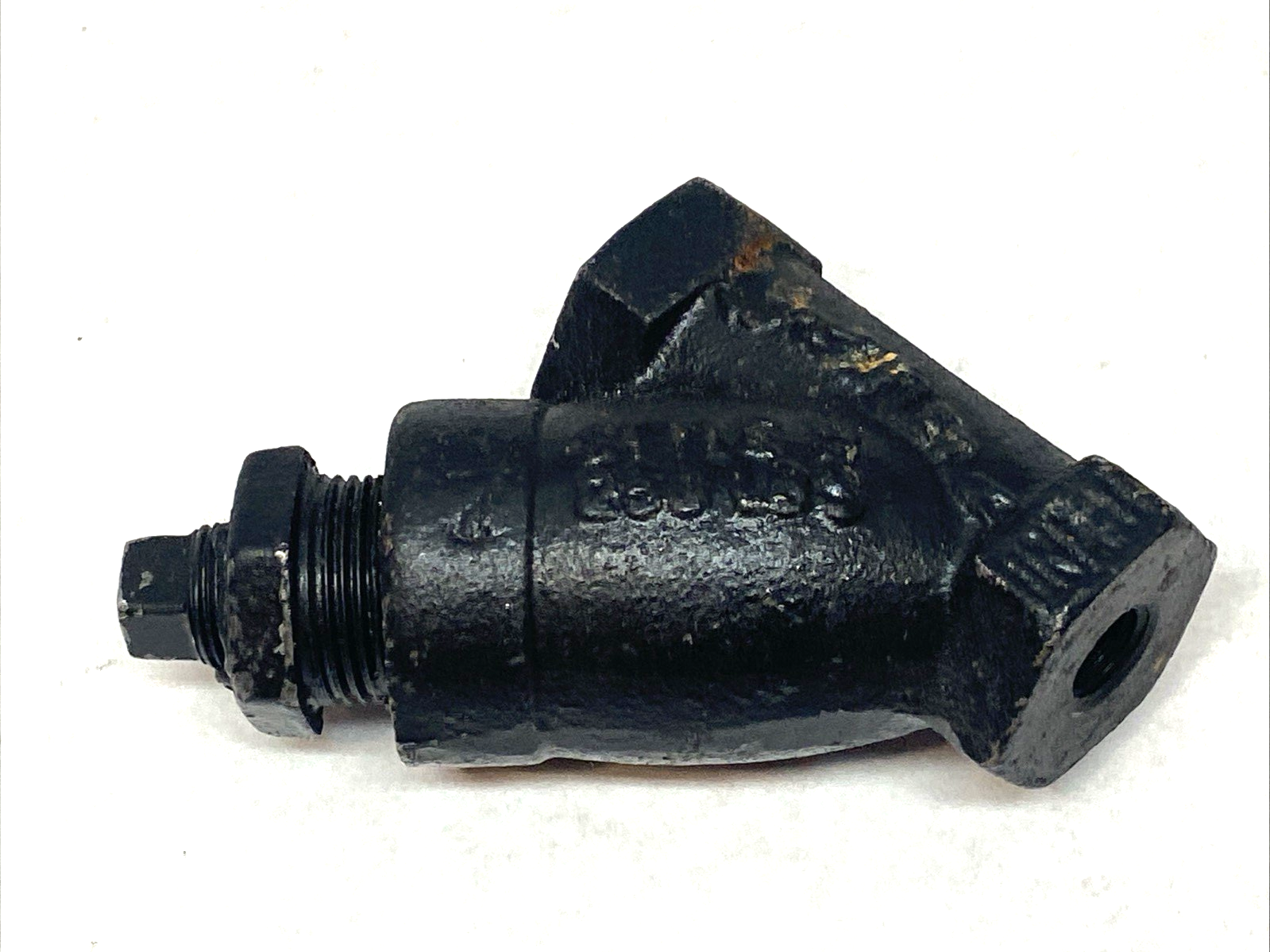 Keckley Style B 250LBS 1/4" Cast Iron Y-Strainer Black - Maverick Industrial Sales