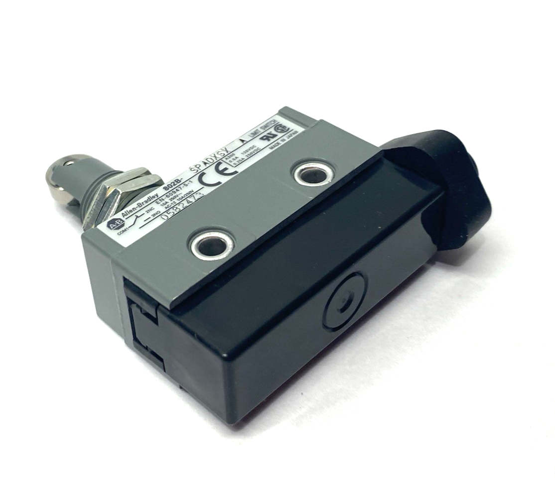 802B-SPADXSX | Allen Bradley Ser. A Compact Small Precision Roller Limit Switch - New – Open box - Maverick Industrial Sales