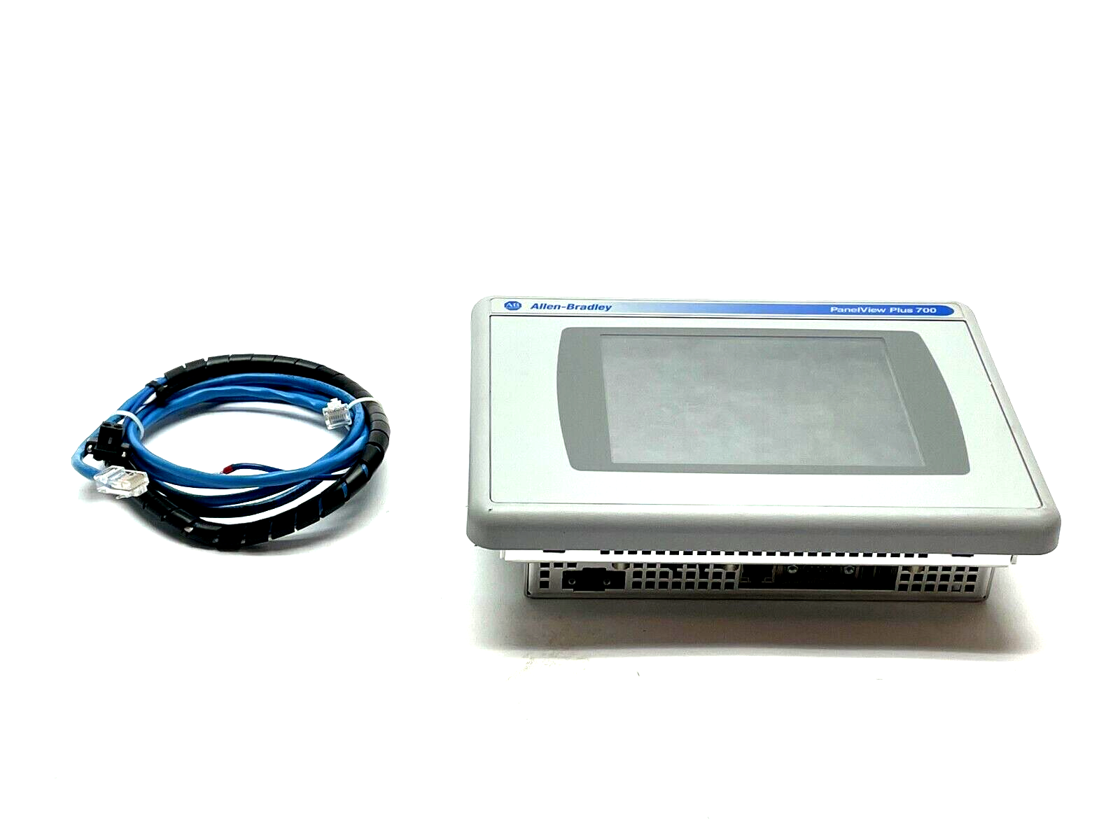 2711P-T7C4D1 | Allen Bradley Ser. A Panelview Plus 700 Touch HMI 2711P-RP1 Rev. B - Used - Maverick Industrial Sales