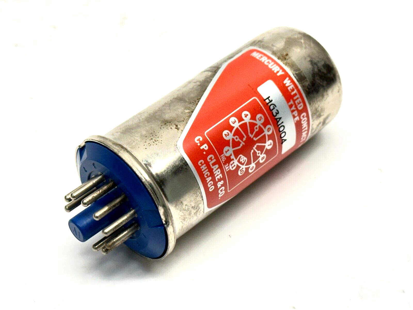 HG3A1004 | C.P. Clare & CO Mercury Wetted Contact Relay - Used - Maverick Industrial Sales