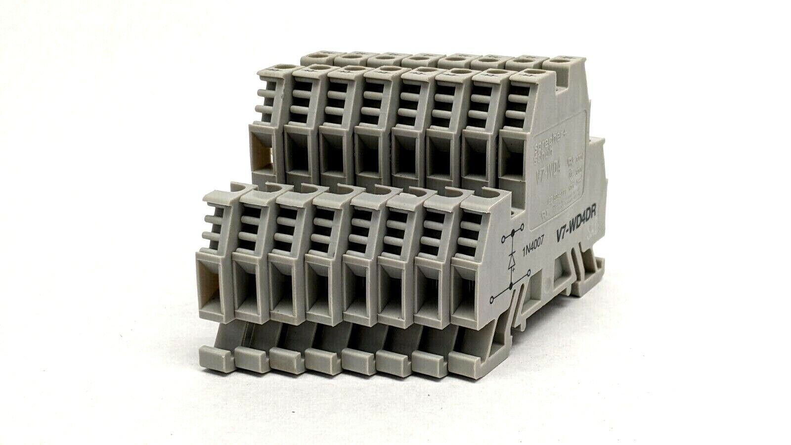 Sprecher+Schuh V7-WD4DR Diode Terminal Block 6mm LOT OF 8 - Maverick Industrial Sales