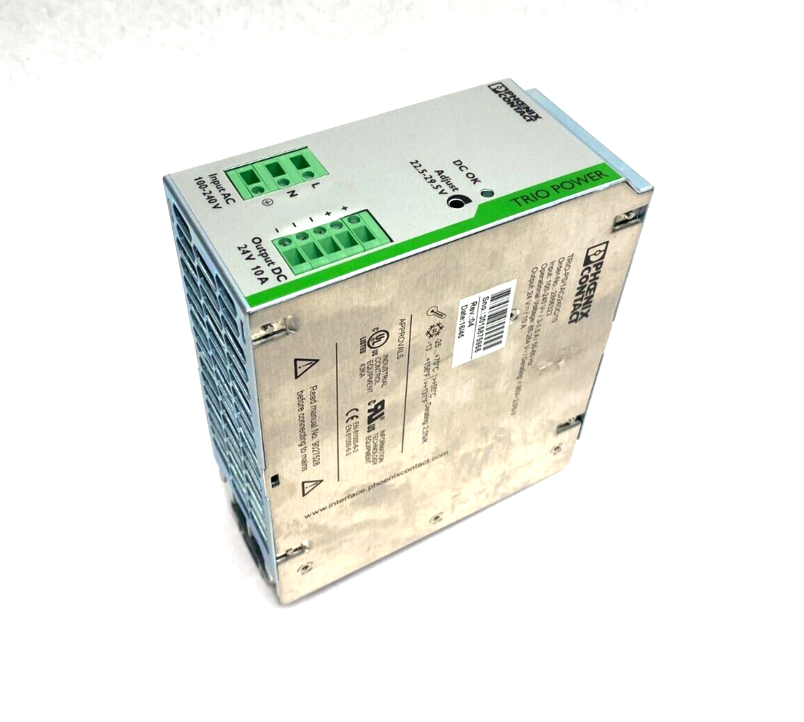 Phoenix Contact TRIO-PS/1AC/24DC/10 Power Supply 2866323 - Used - Maverick Industrial Sales