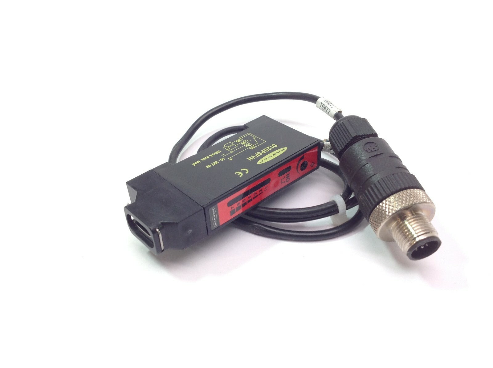 Banner D12SP6FVH D12 Series DIN Rail High Power Fiber Optic Sensor - Used - Maverick Industrial Sales