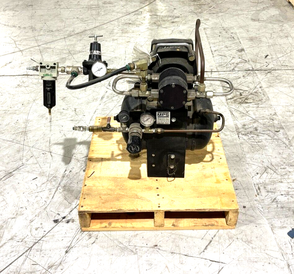 AAD-5-28831-AIR | MPS Midwest Pressure Systems / Haskel Air Drive Press, 150 PSI - Used - Maverick Industrial Sales