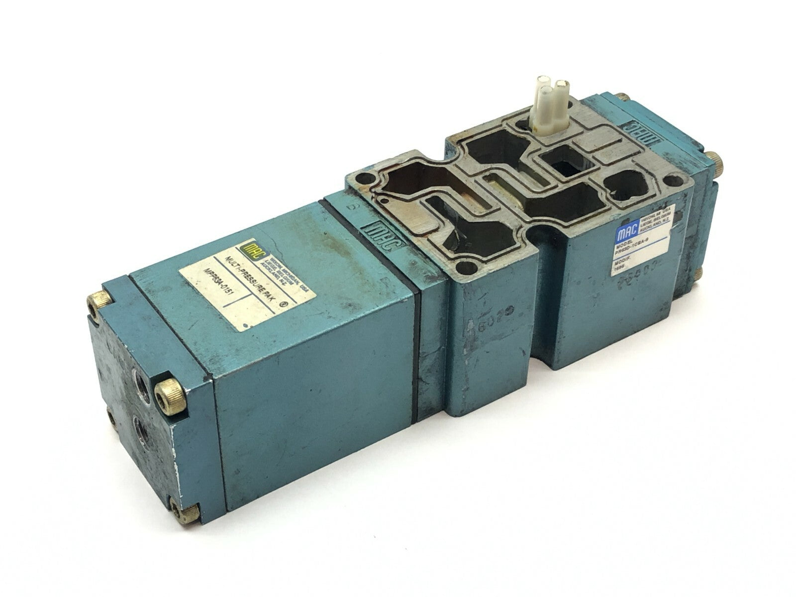 PR63D-1CBA-9 | MAC Valves Pressure Regulator w/ MPP63A-0151 Pressure Pak - Used - Maverick Industrial Sales