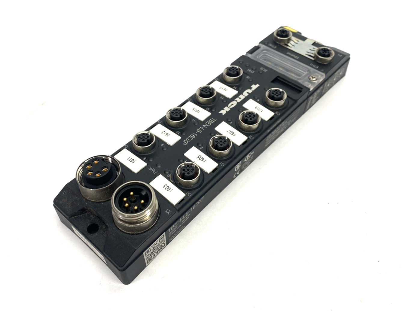 Turck TBEN-L5-16DXP Compact Multiprotocol I/O Module For Ethernet 6814088 - Maverick Industrial Sales