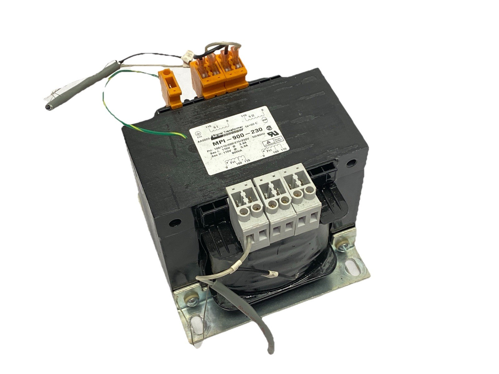 Signal Transformer MPI-900-230 Power Transformer 900VA 3.9A 115V - Maverick Industrial Sales