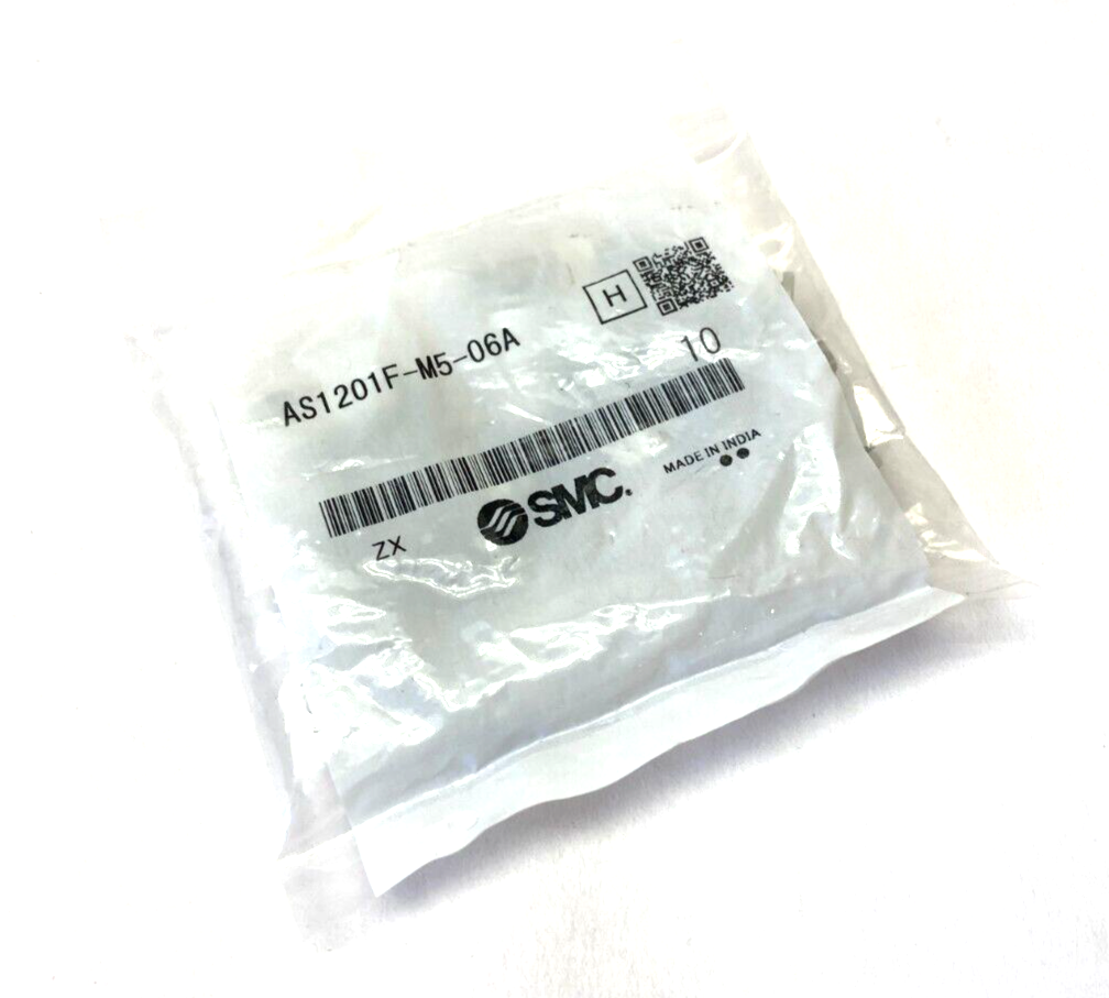 メディカル・ マーベリックス SMC AS1201F-M5-06A One-Touch Flow Control Valve Fitting 6mm