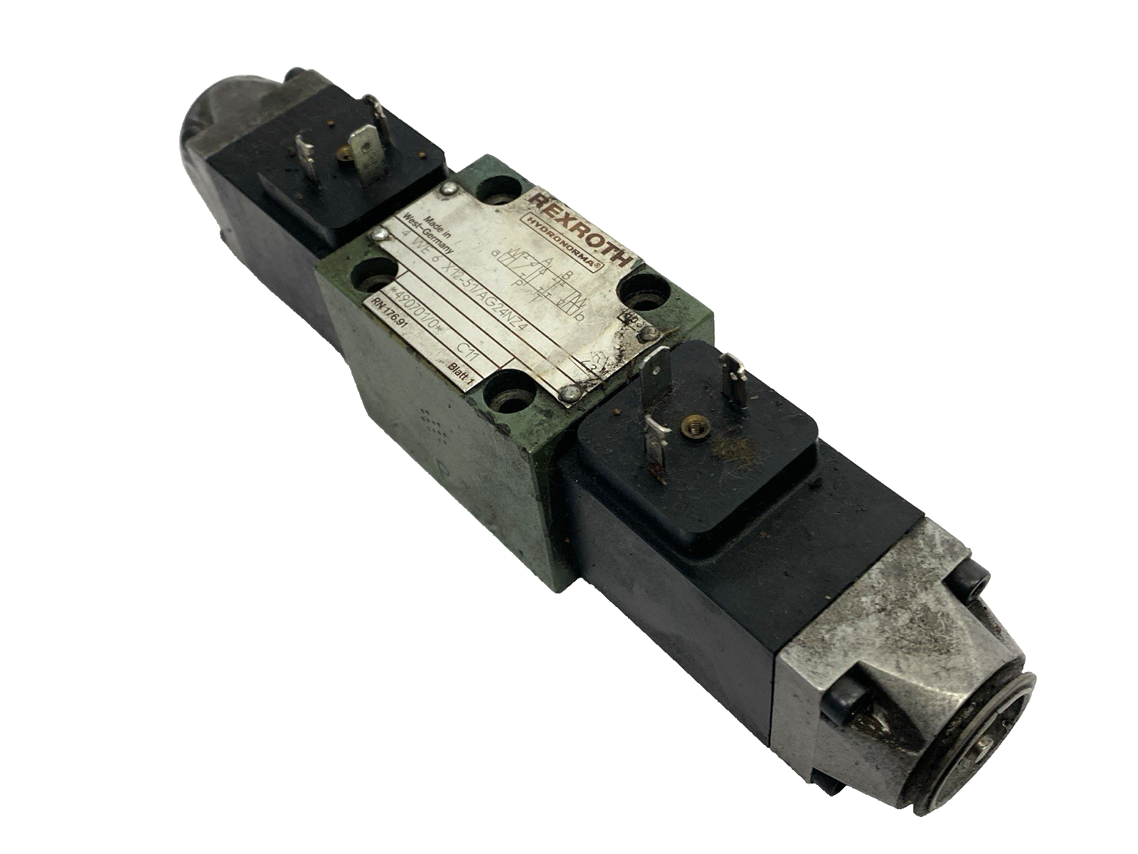 Rexroth 4 WE 6 X12-S1/AG24NZ4 Solenoid Valve - Used - Maverick Industrial Sales