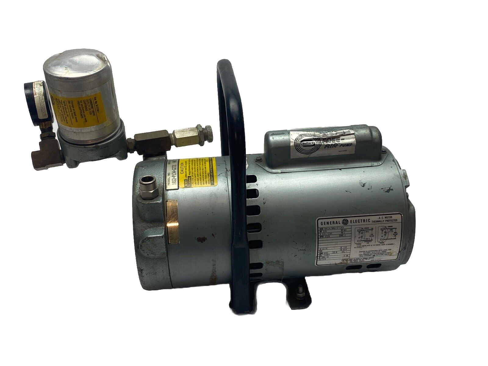 1022-P134-G272X | Bullard 9.5 CFM Oil-Less Air Pump 3/4HP 115V 1PH 10PSIG - Used - Maverick Industrial Sales