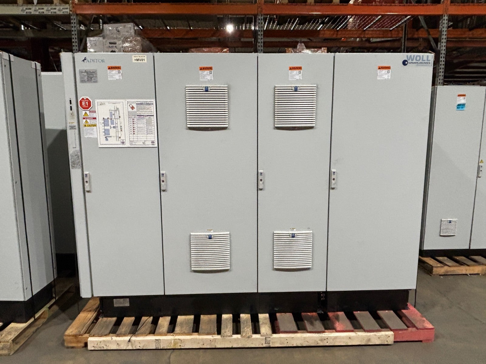 Rittal VX25 4-Bay Electrical Enclosure Cabinet System VX 8805 VX 8605 - Maverick Industrial Sales
