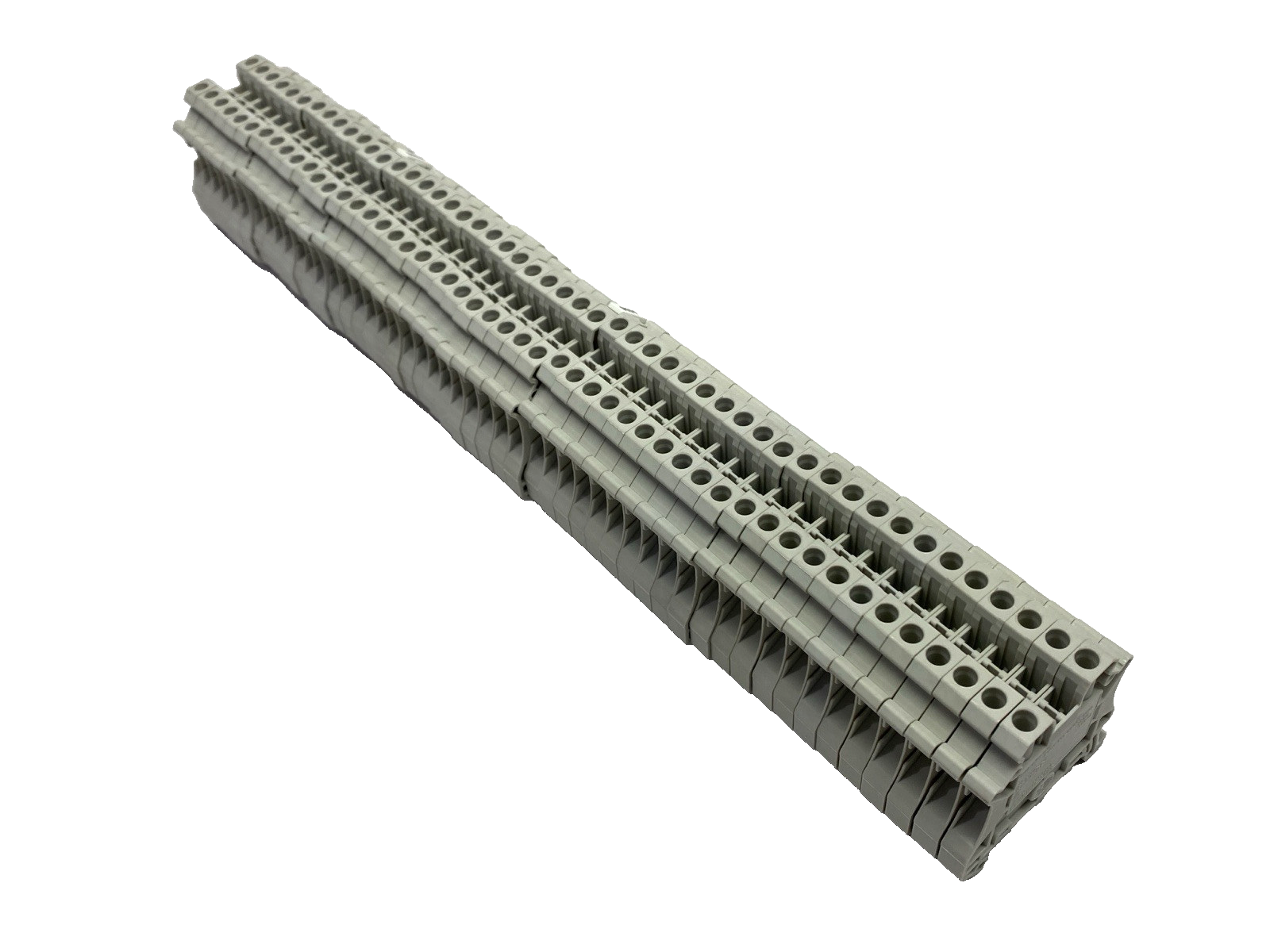 Siemens 8WH1000-0AG00 Feed-Through Type Terminal Block Gray 4mm LOT OF 49 - Maverick Industrial Sales
