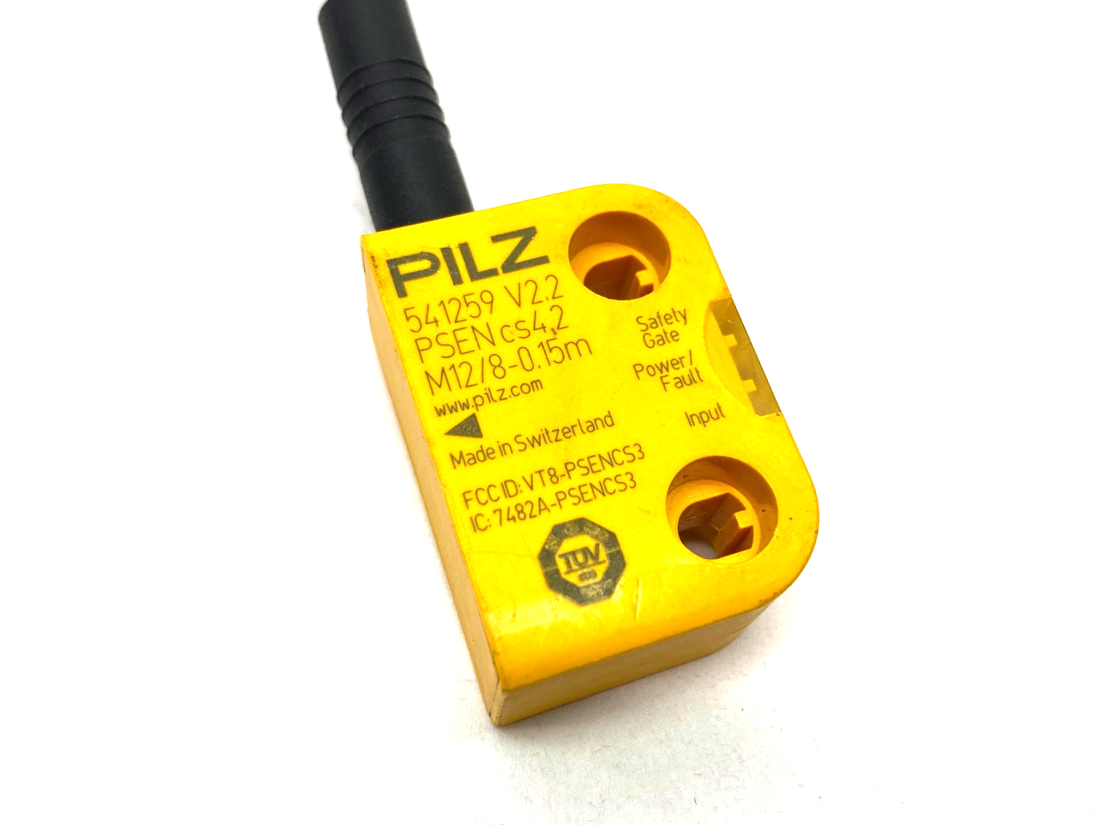 PSEN cs4.2 M12/8-0.15m 1switch, 541259 | Pilz PSEN cs4.2 M12/8-0.15m 1switch RFID Safety Switch, 2-Safe SC Outs, 541259 - New – Open box - Maverick Industrial Sales