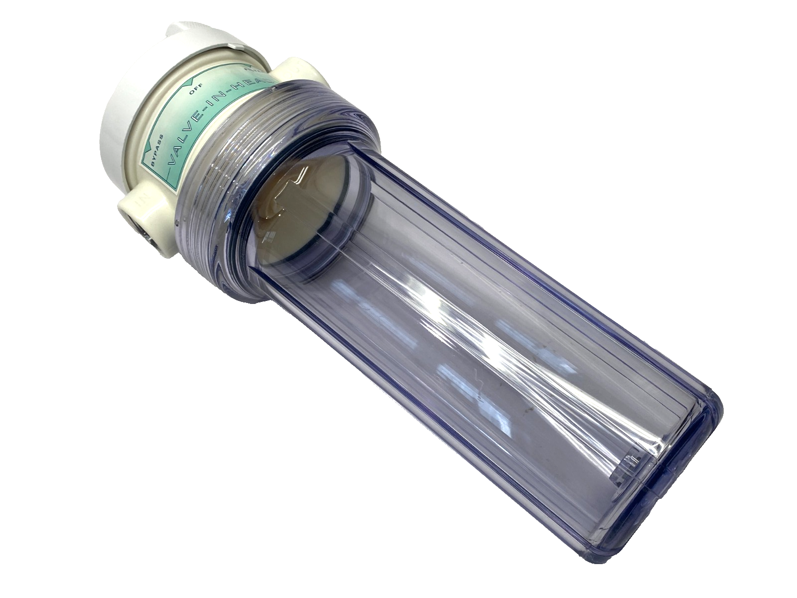 Valve-in-Head Filter Housing 3/4" Ports, 13-1/2" Overall Length - Maverick Industrial Sales