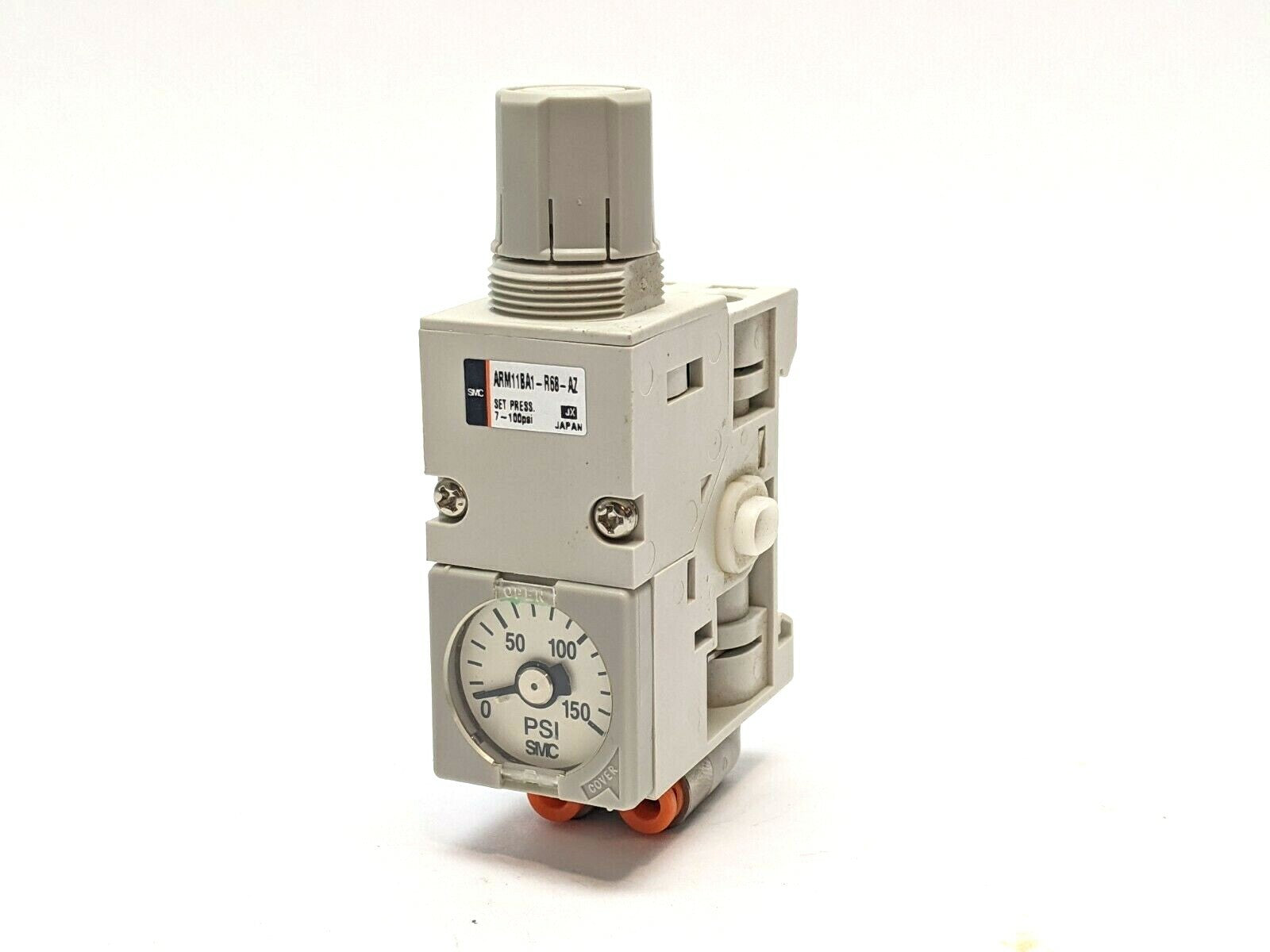 SMC ARM11BA1-R68-AZ Manifold Regulator Block 0-150 psi - New – Open box - Maverick Industrial Sales