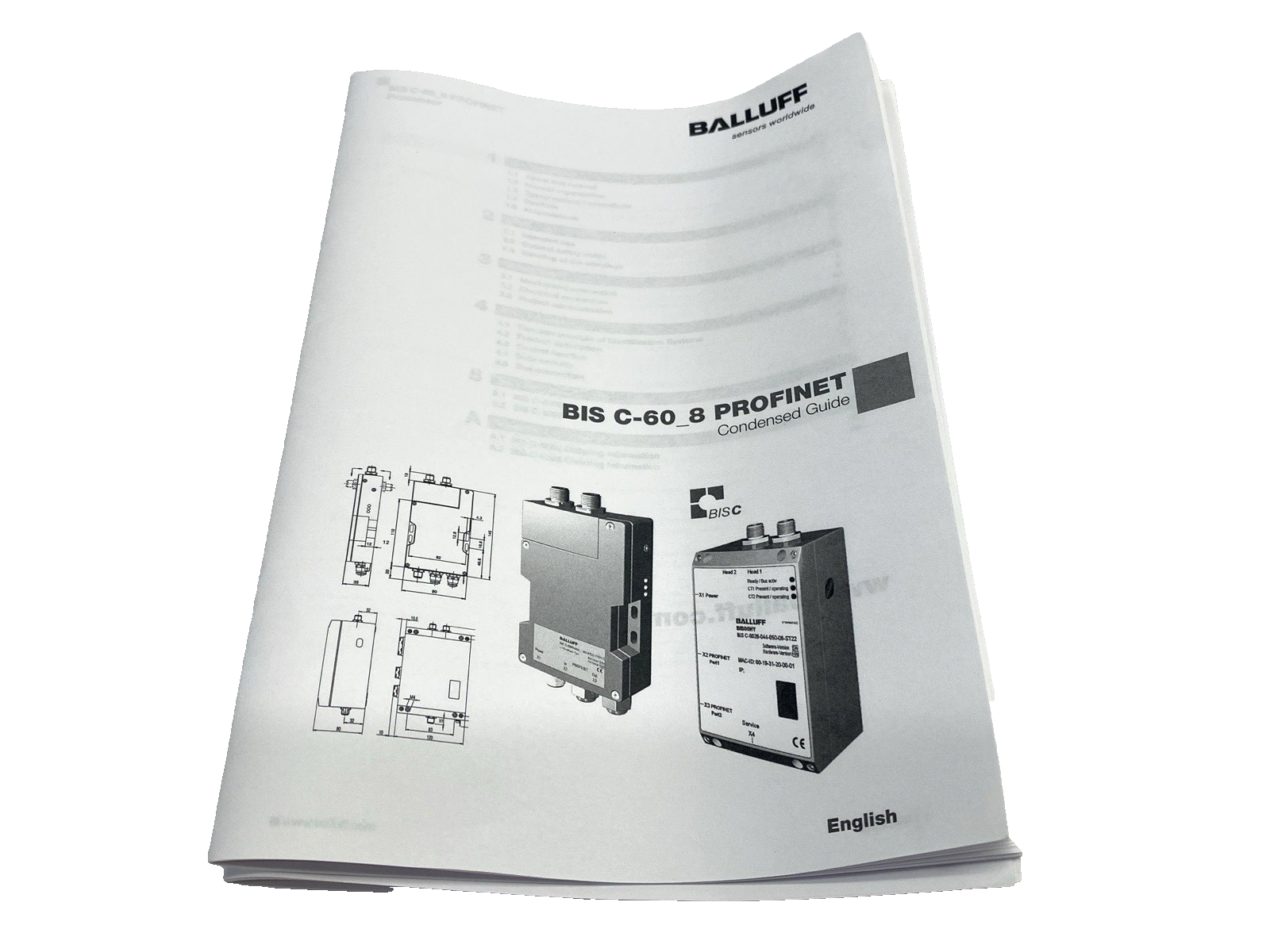 Balluff BIS C-6028-048-050-06-ST28 RFID LF Processor Unit 19.2-28.8VDC BIS00TU - New – Open box - Maverick Industrial Sales