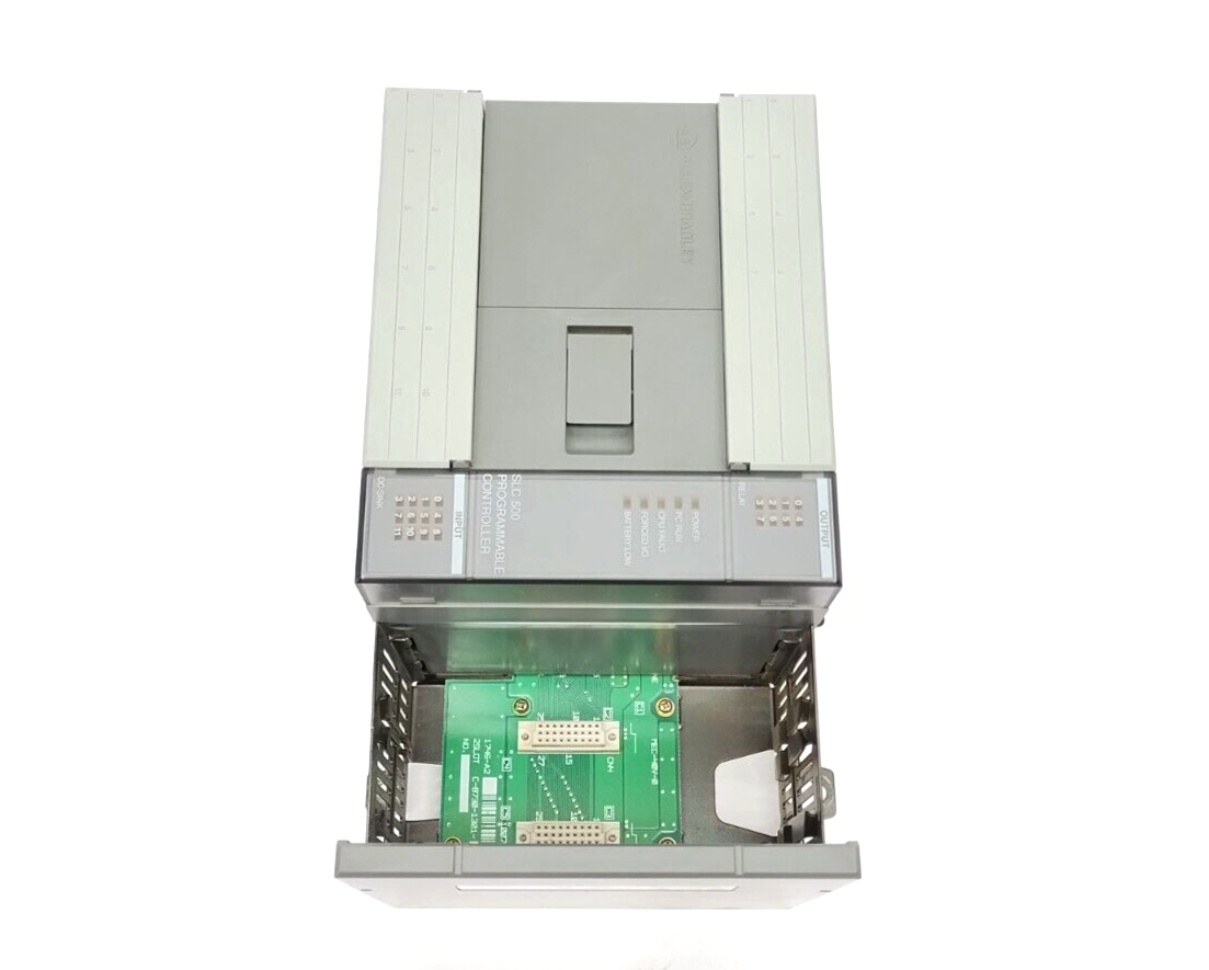 Allen Bradley 1747-L20C Ser. C SLC 500 PLC Processor & 1746-A2 Expansion Rack - Used - Maverick Industrial Sales