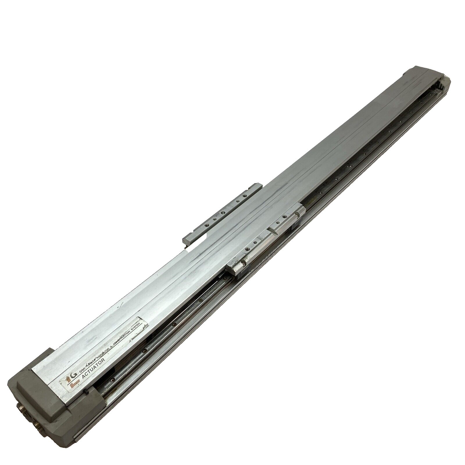 LG1H | SMC Low Profile Single Axis Electric Actuator 900mm Stroke - Used - Maverick Industrial Sales
