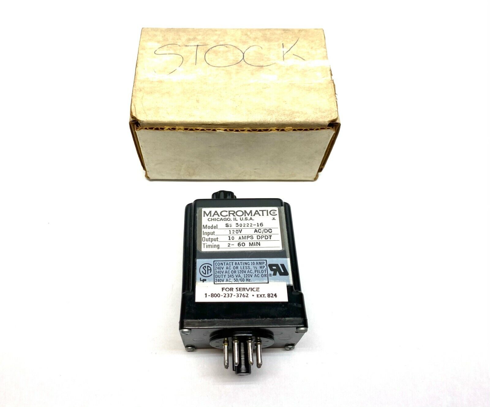 Macromatic SS 50222-16 Solid State Time Delay Relay - Maverick Industrial Sales