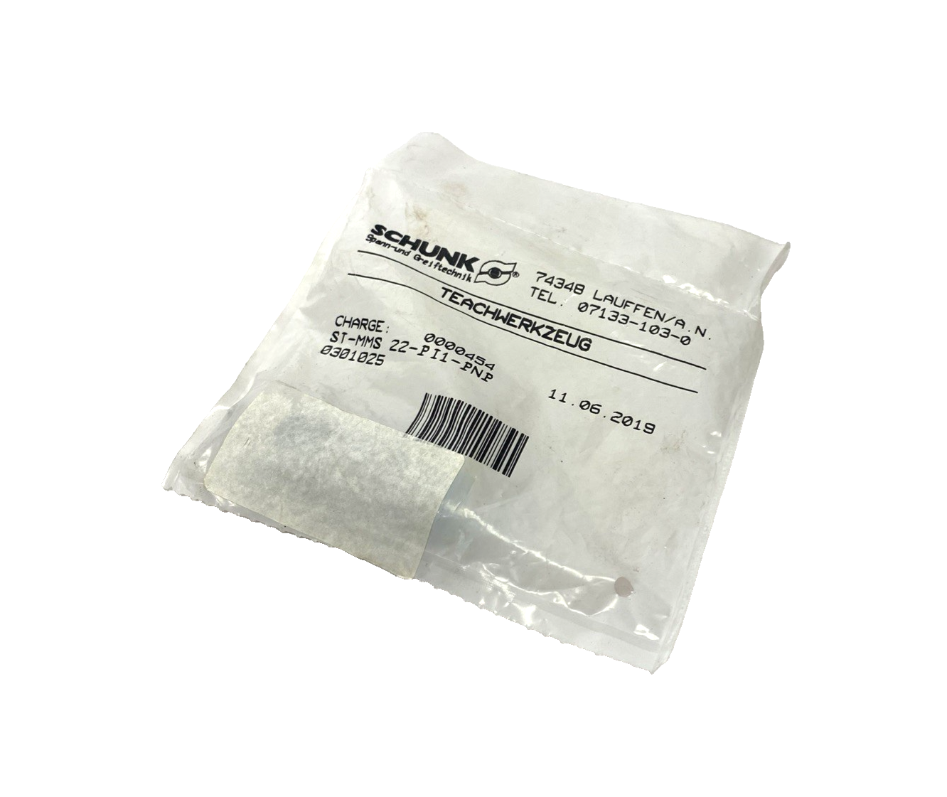 Schunk ST-MMS 22-PI1-PNP Plug Teaching Tool, M8 3-Pin PNP 301025 - New - Maverick Industrial Sales