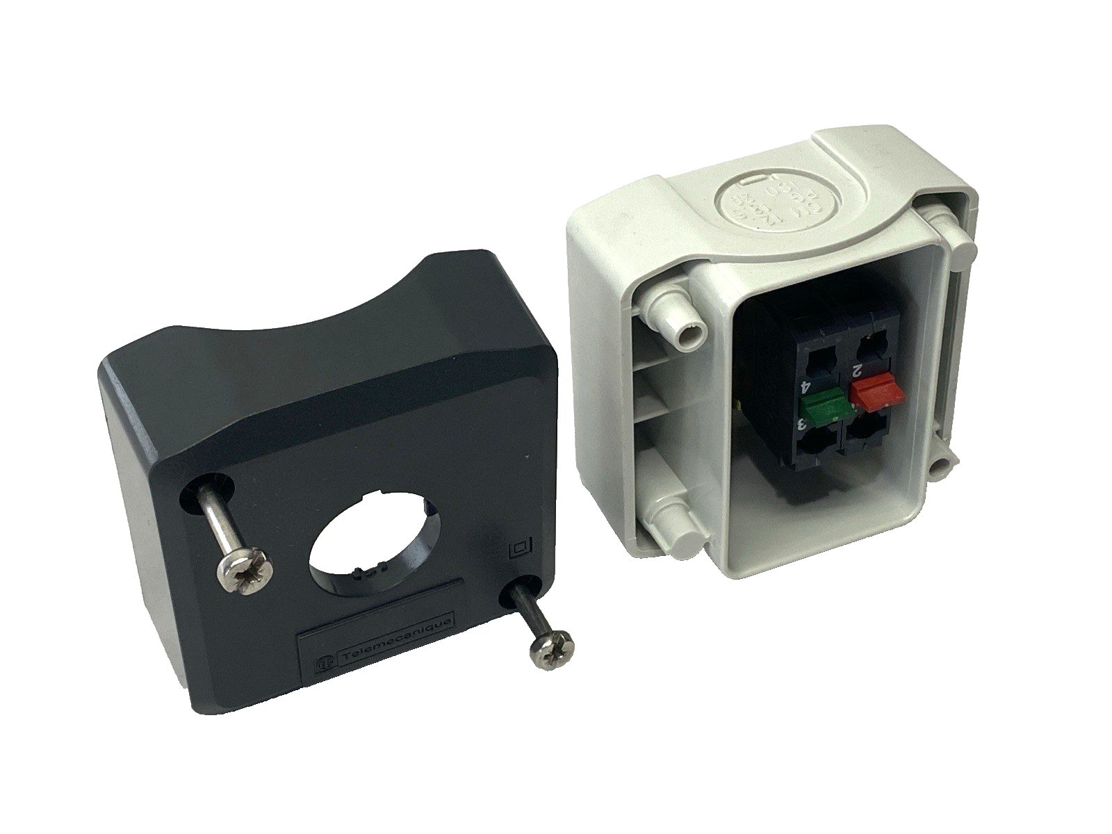 Telemecanique XALD01 Pushbutton Control Box 22mm - Maverick Industrial Sales