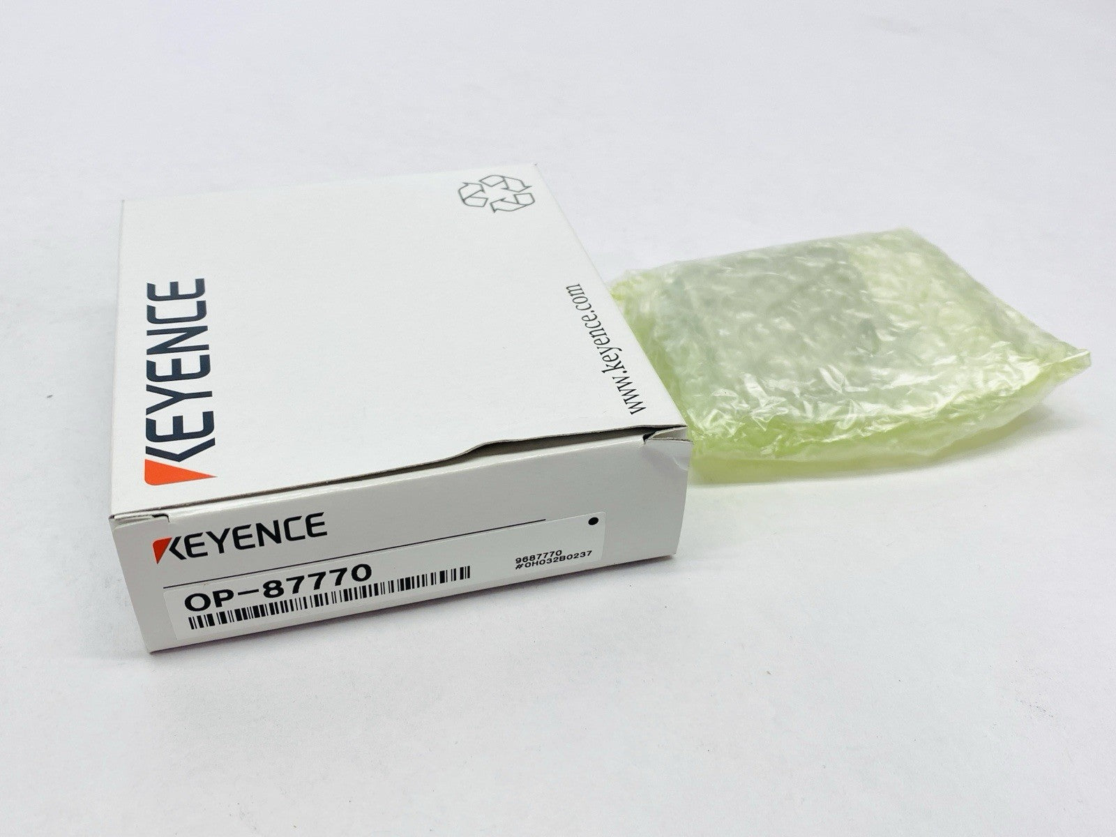 OP-87770 | Keyence All Purpose Laser Sensor Small Bracket - New – Open Box - Maverick Industrial Sales