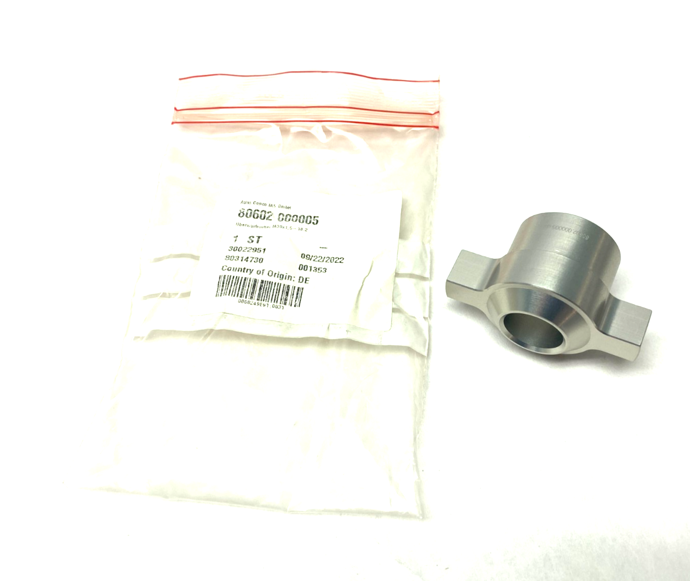 Atlas Copco 80602.000005 Crowfoot Nut Adapter Piece M30x1,5-18.2 - Maverick Industrial Sales