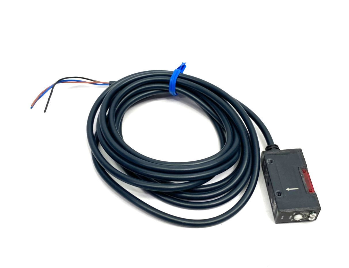 Omron E3S-AT81-D Through-Beam Photoelectric Sensor w/ Built in Amplifier - Maverick Industrial Sales