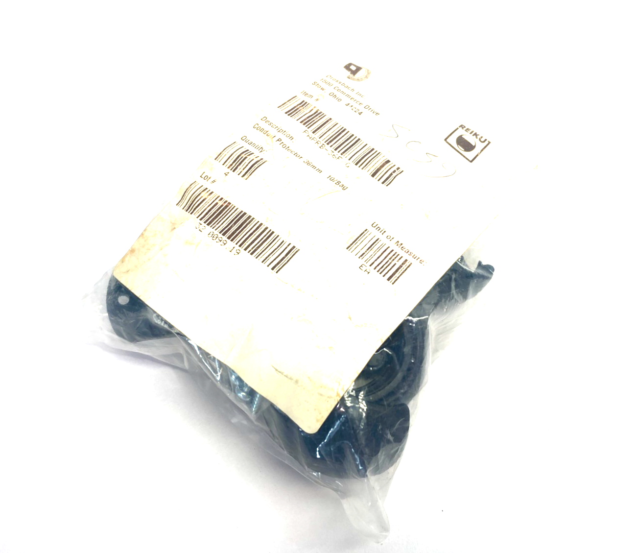 Reiku PAPRB-36F/G Tubing/Conduit Protector Black 0.360" PKG OF 4 - Maverick Industrial Sales