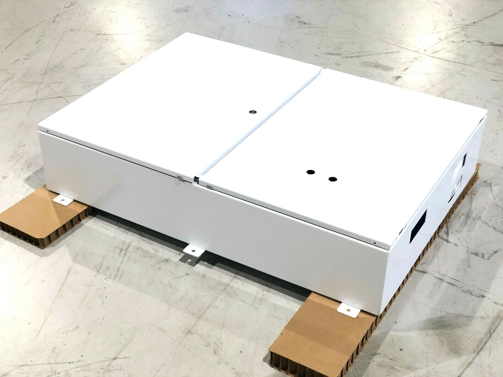 Hoffman CTD30488/SPL Concept Two-Door Enclosure 30" x 48" x 8" White Steel - New - Maverick Industrial Sales