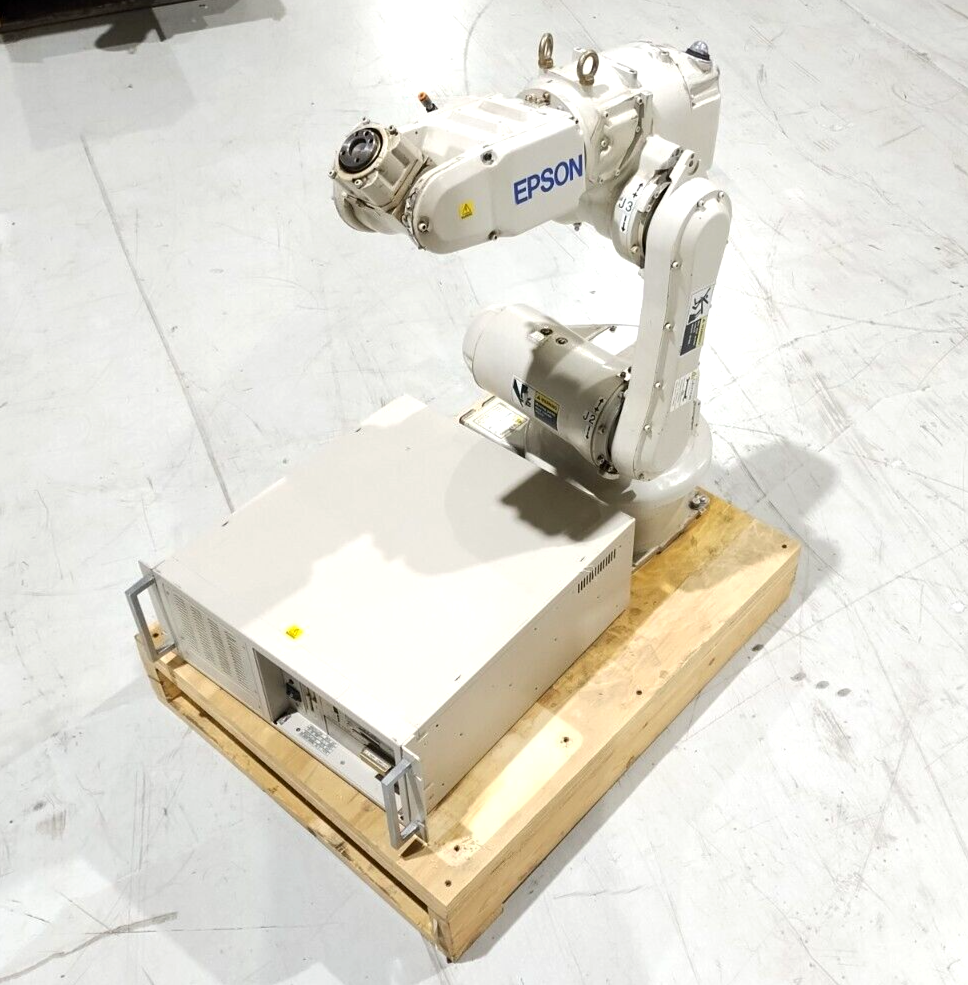 Seiko Epson PS3-AS00 ProSix 6-Axis Robot Manipulator Arm w/ RC520CU-1 Controller - Maverick Industrial Sales