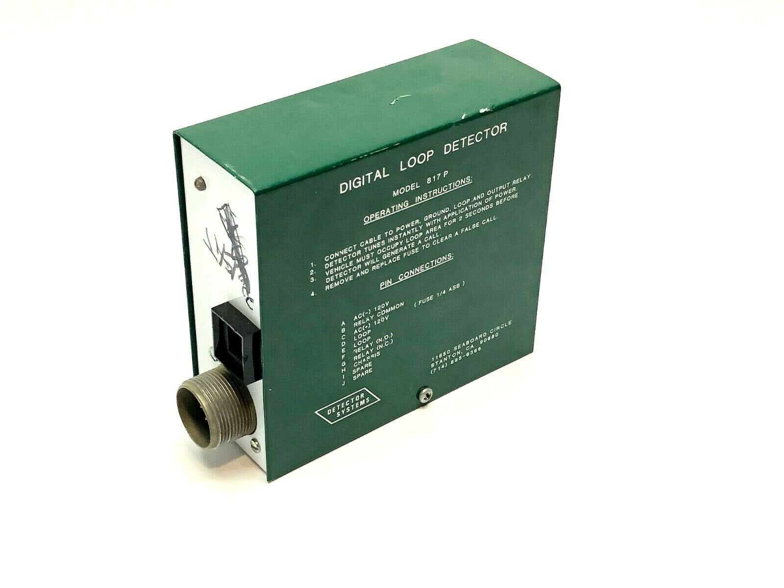 Detector Systems 817 P Digital Loop Detector - For parts or not working - Maverick Industrial Sales