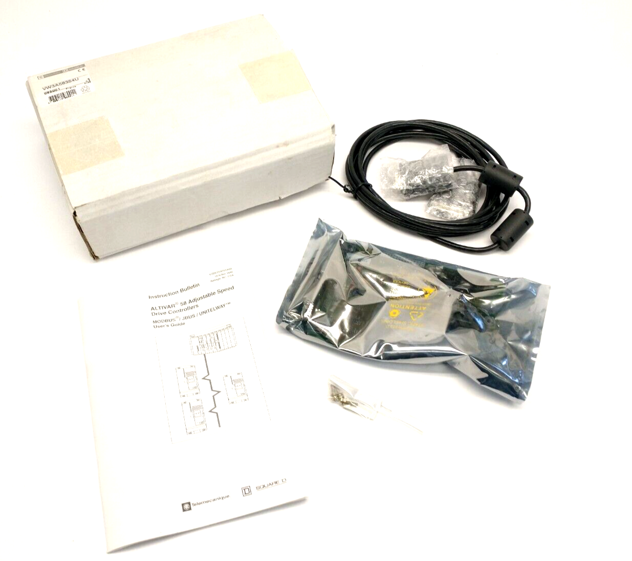 VW3A58354U, VW3-A58354U, 098001 | Telemecanique VW3A58354U ALTIVAR 58 Drive Control N2 Communication Card 098001 - New - Maverick Industrial Sales