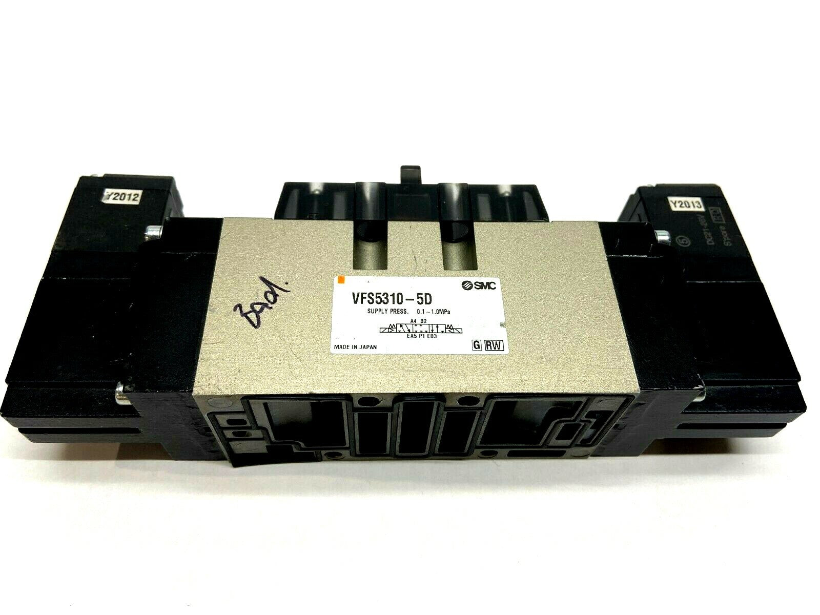 SMC VFS5310-5D Double Solenoid Valve 24VDC - Maverick Industrial Sales