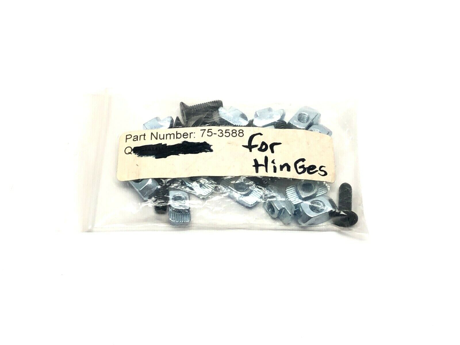 75-3588 | 80/20 Bolt Assembly M6x20mm FHSCS w/ Standard Drop-In T-Nuts PKG OF 14 - New Other - Maverick Industrial Sales
