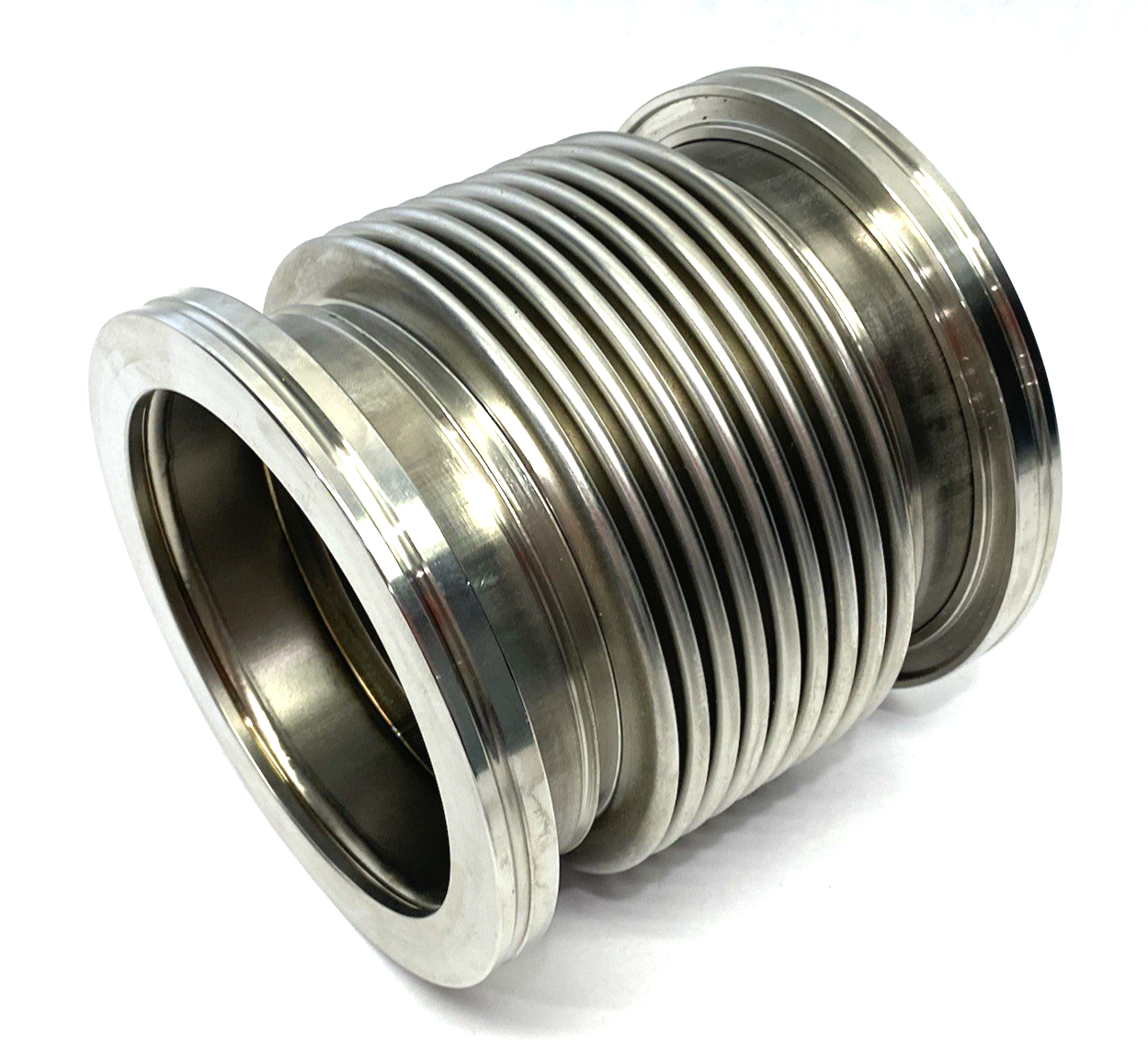 Edwards P107277 Stai Steel Vacuum Hose Flexible Bellow ISO-LF Flange Size NW-100 - Maverick Industrial Sales