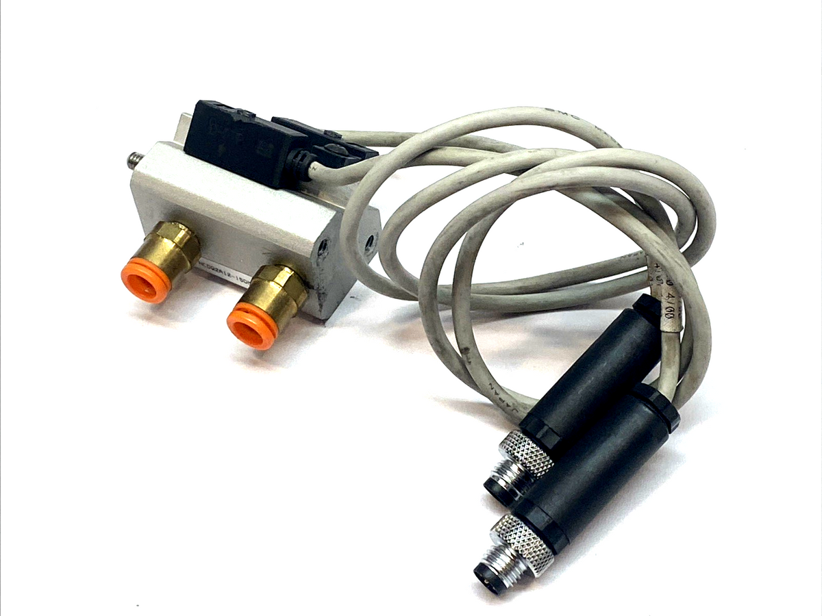 SMC NCDQ2A12-15DM Compact Cylinder 12mm Bore 15mm Stroke w/ Auto Switches - Maverick Industrial Sales