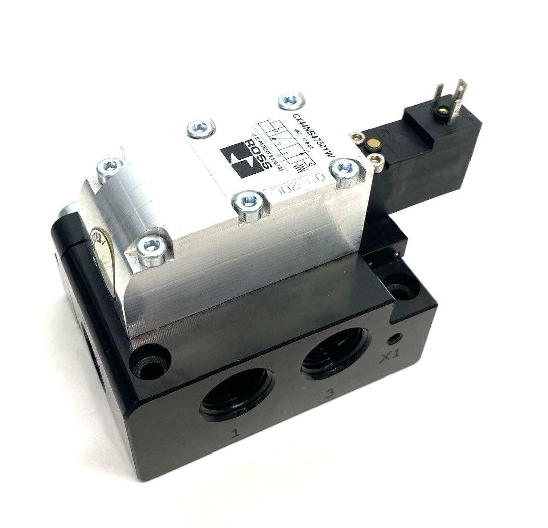 Ross CX44NB47501W Leak-Tight Vacuum Directional Control Valve 3/2 Solenoid - Maverick Industrial Sales