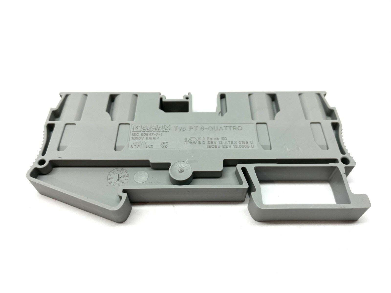 Typ PT 6-Quattro,PT 6-QUATTRO,3212934 | Phoenix Contact Typ PT 6-QUATTRO Feed-Through Terminal Block 3212934 - Used - Maverick Industrial Sales