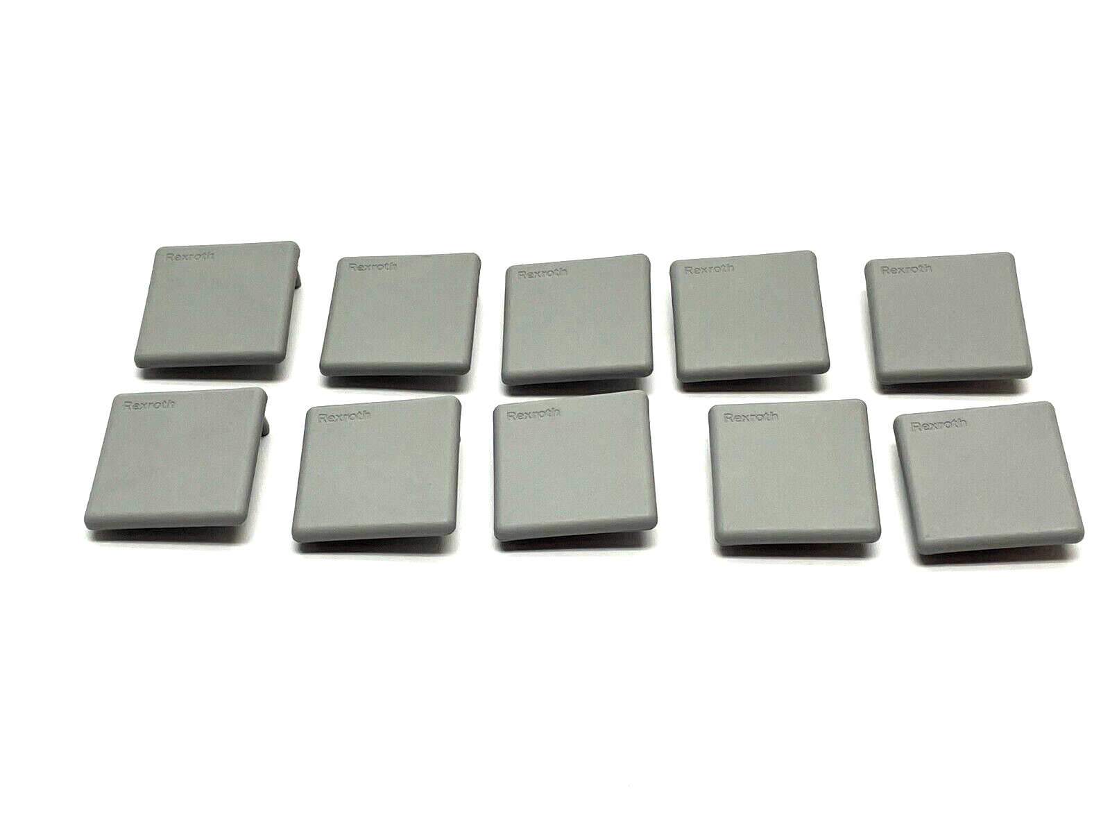 Bosch Rexroth 3842548752 Cover Cap 45x45 Grey LOT OF 10 - Maverick Industrial Sales