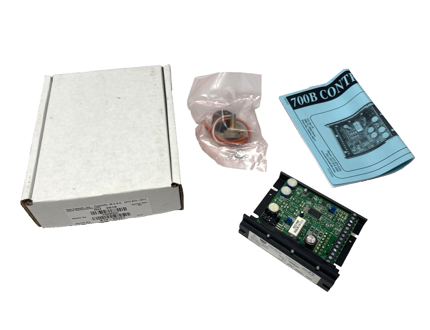 Dart Controls 700BDC Brushless DC Motor Control 11-40VDC IN 10-36VDC Out 200W 5A - Maverick Industrial Sales