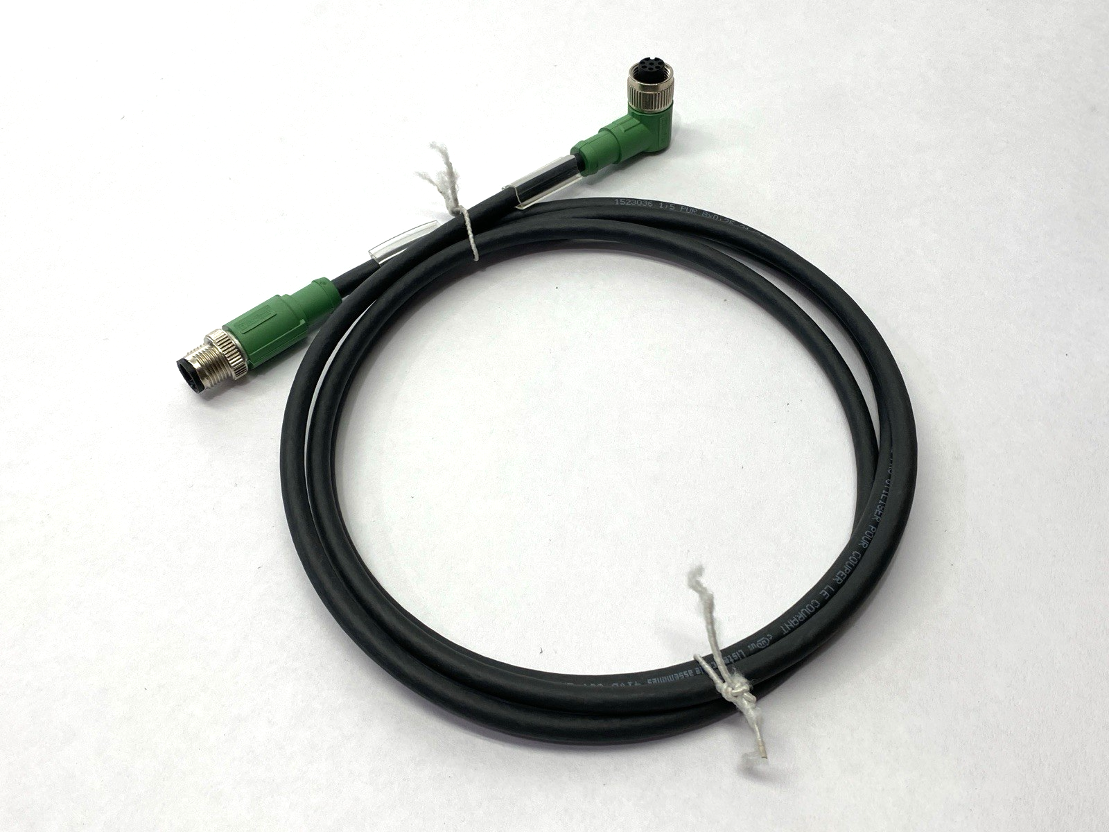 Phoenix Contact SAC-8P-M12MS/1,5-PUR/M12FS Double-Ended Cordset M12 1.5m 152036 - Maverick Industrial Sales