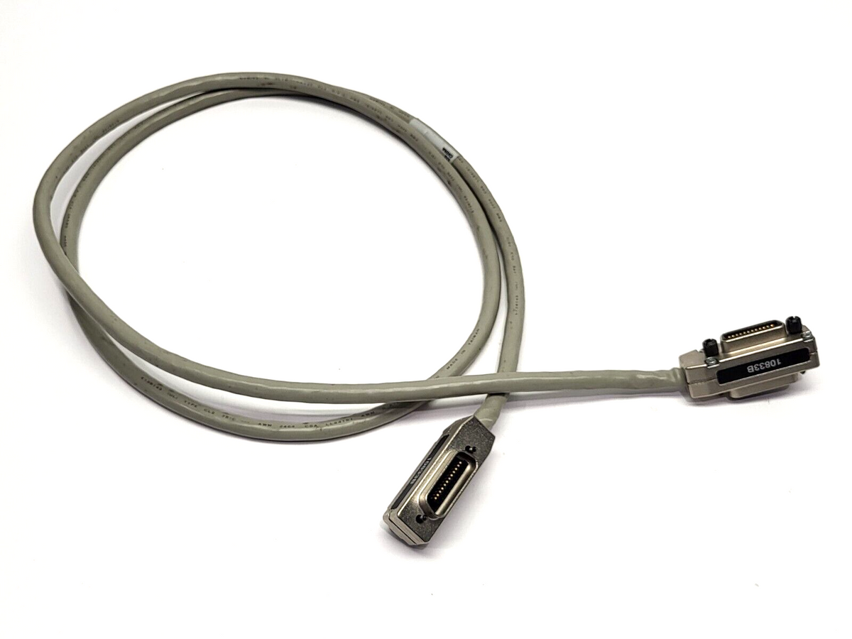 10833B | Unbranded GPIB Cordset 46/2001 Male to Female Connectors 82" - Used - Maverick Industrial Sales