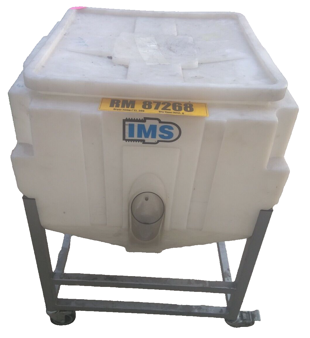 MAC Automation Concepts RB350L Resin Bin 31"L x 31"W x 42.8"H 10.5 Cubic Feet - Maverick Industrial Sales