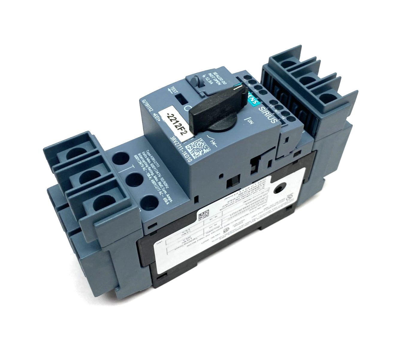 Siemens 3RV2711-1KD10 SIRIUS Motor Protector Circuit Breaker Frame Size S00 - Maverick Industrial Sales