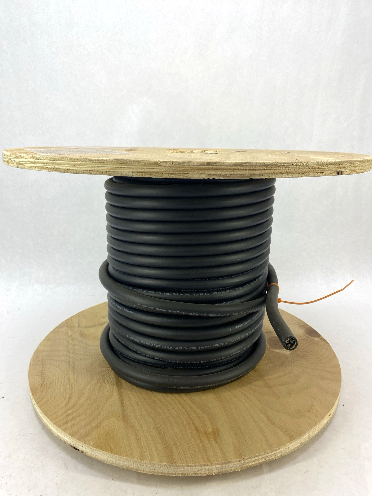 LAPP 761204 Cable OLFLEX VFD SLIM 4G4 12/4C 86.0 FT 4C 12 AWG Black - Maverick Industrial Sales