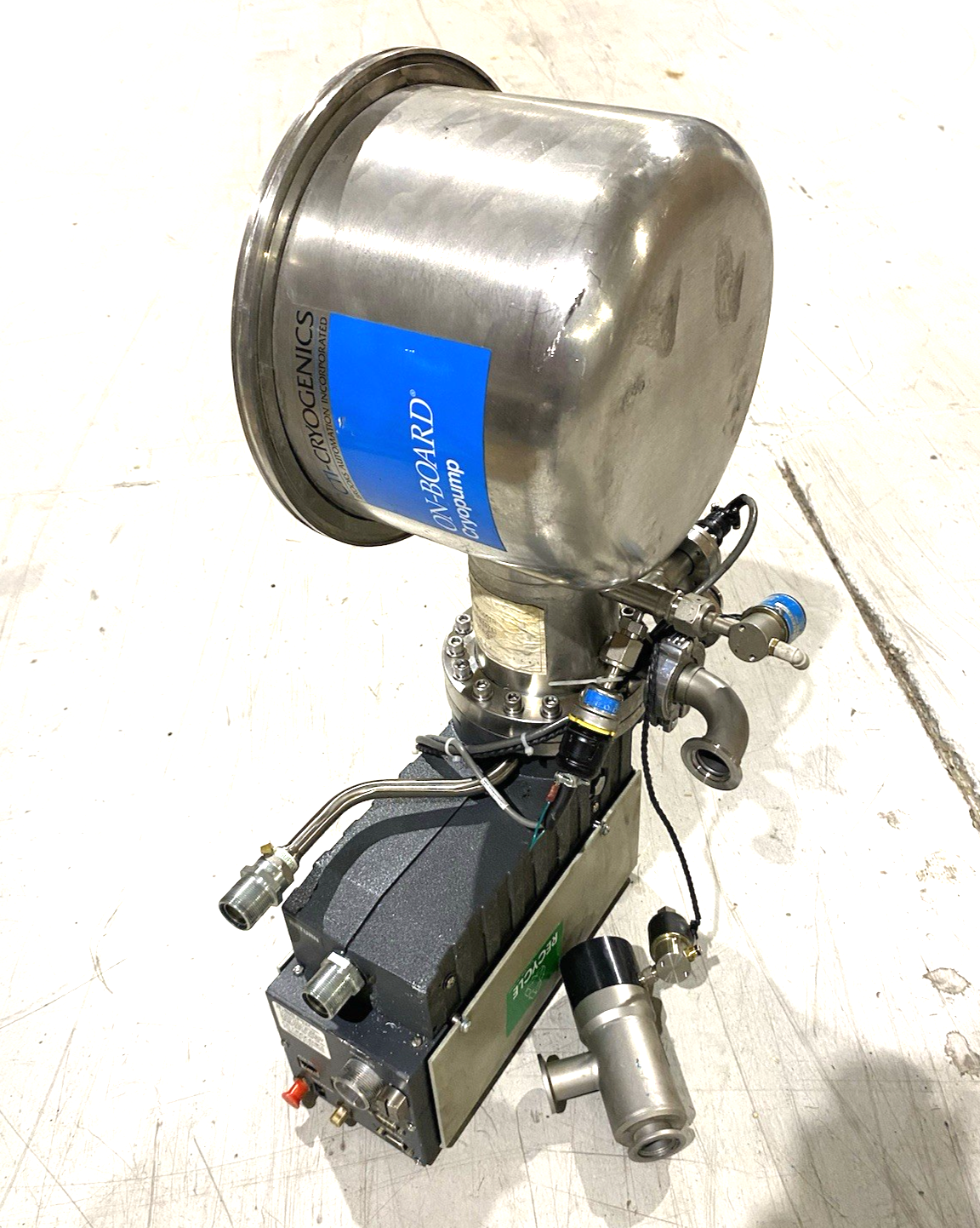 CTI Cryogenics 8116449G001R OnBoard Cryopump FOR PARTS/REPAIR - Maverick Industrial Sales