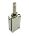 SMC CDUJB10-20D Compact Pneumatic Free Mount Cylinder 10mm Bore 20mm Stroke - Maverick Industrial Sales