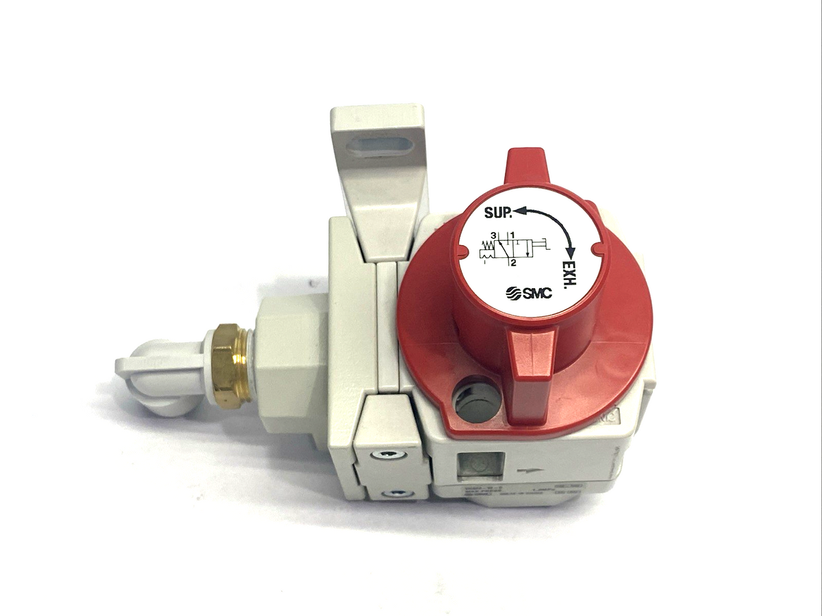 VHS30-03-D | SMC 3-Port Pneumatic Pressure Relief Hand Valve - New Other - Maverick Industrial Sales